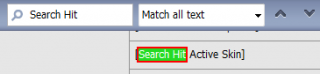 Search Hit Active Skin